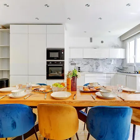 Appartement Chic 82m2 6 Pers 16e