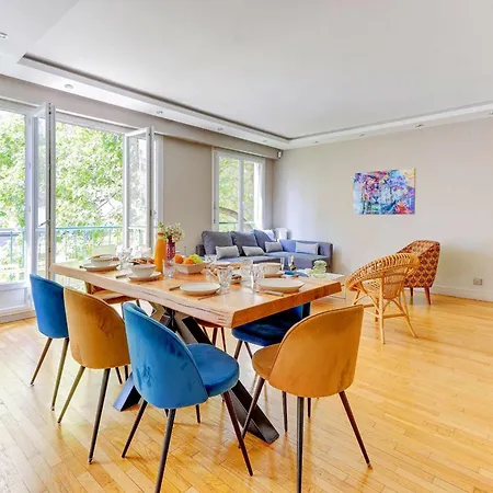 Chic 82m2 6 Pers 16e Appartement